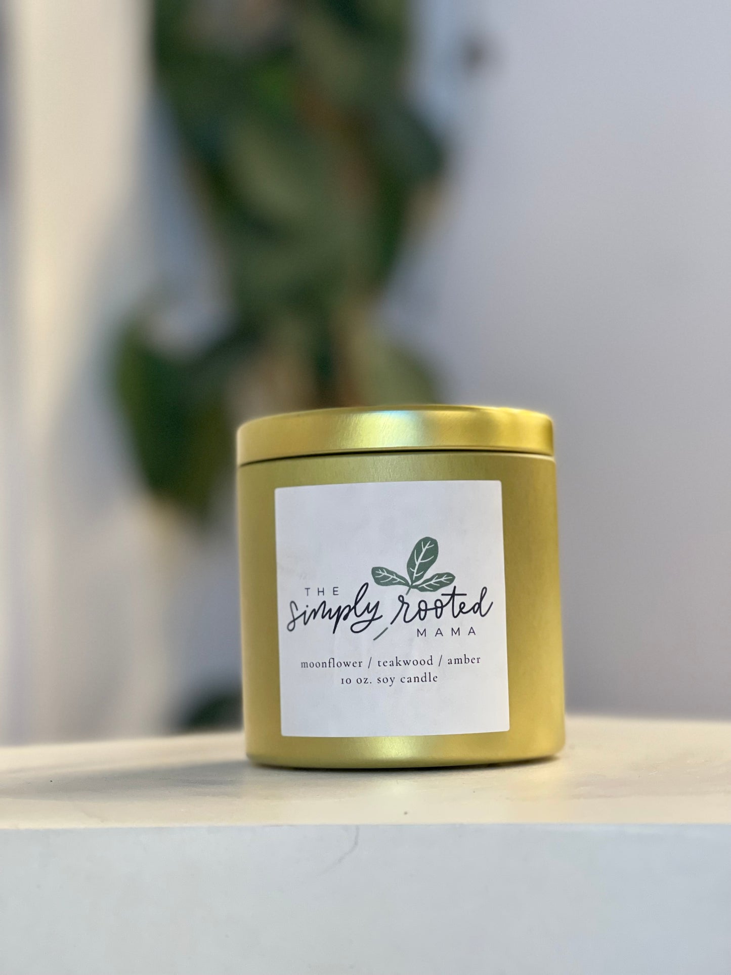 The Simply Rooted Mama Candle