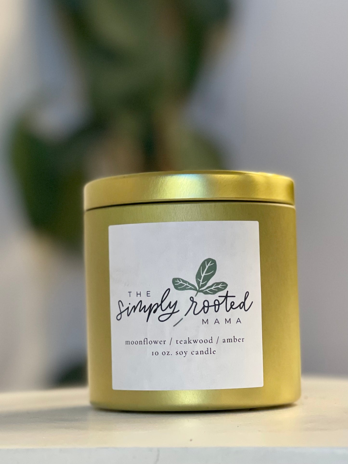 The Simply Rooted Mama Candle