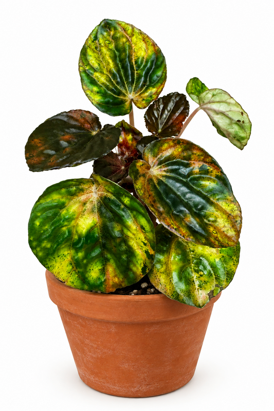 3/4" Peperomia Carnival