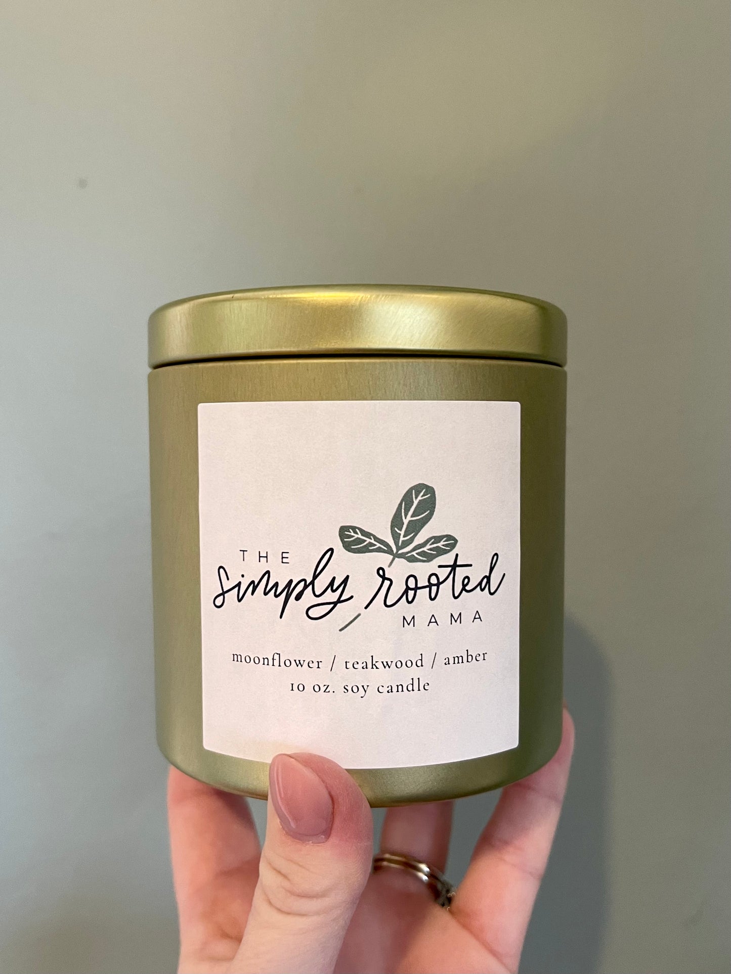 The Simply Rooted Mama Candle