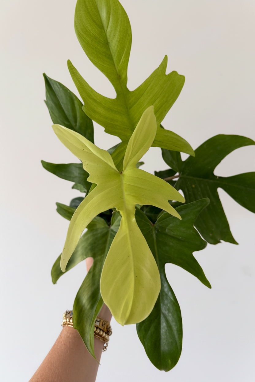 6” Philodendron Florida Ghost