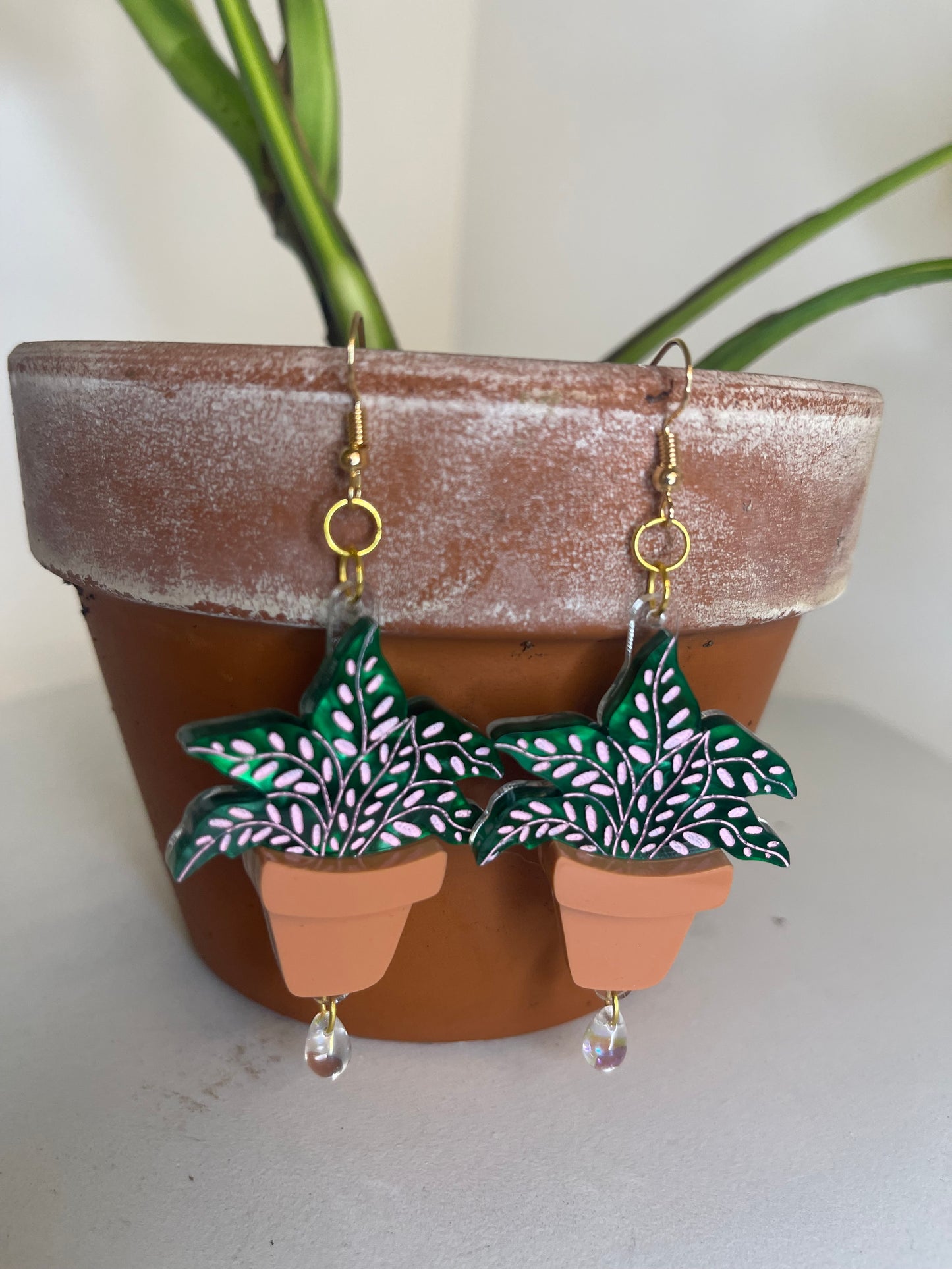 Terracotta Plant Pot Earrings