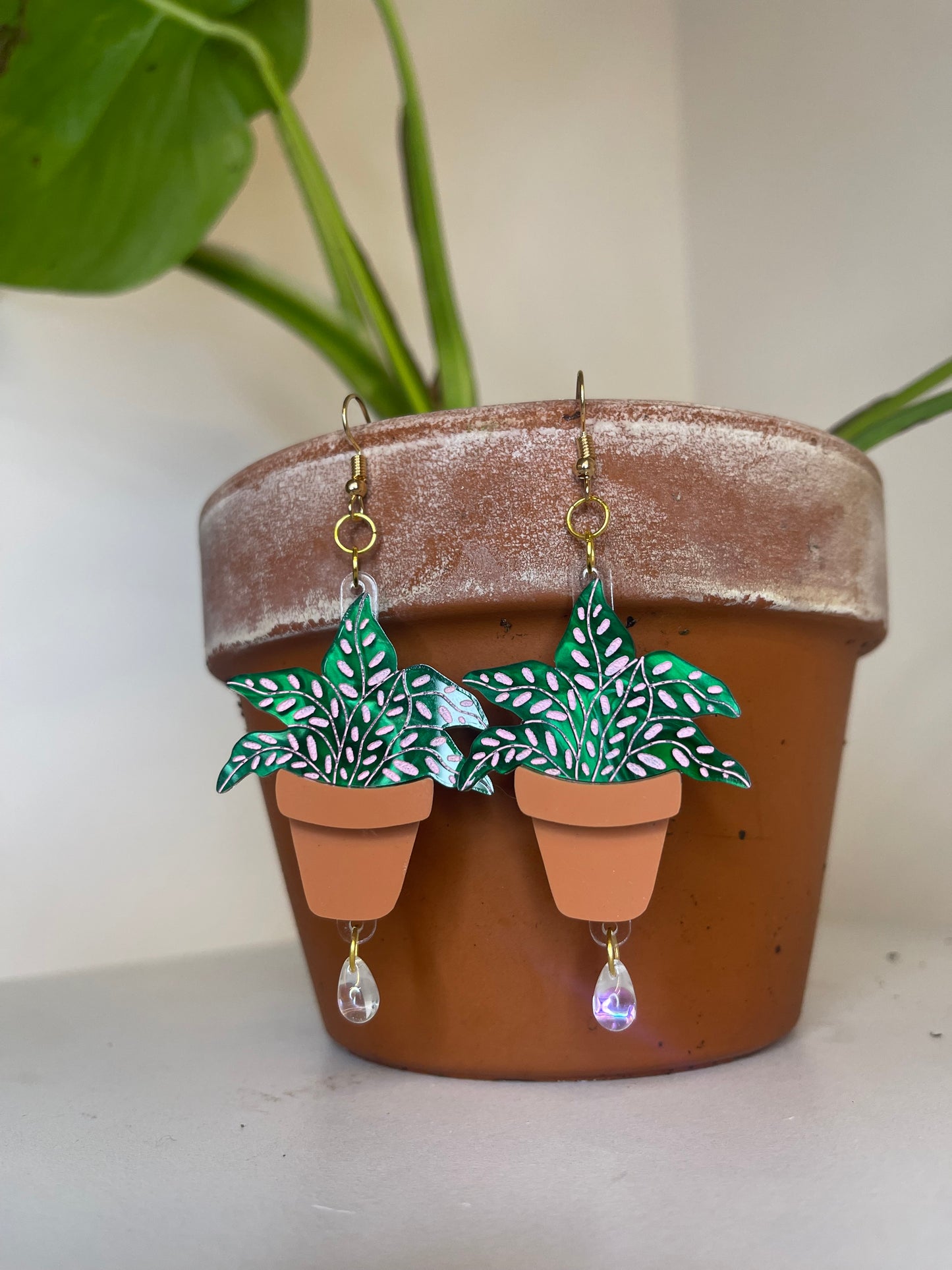 Terracotta Plant Pot Earrings