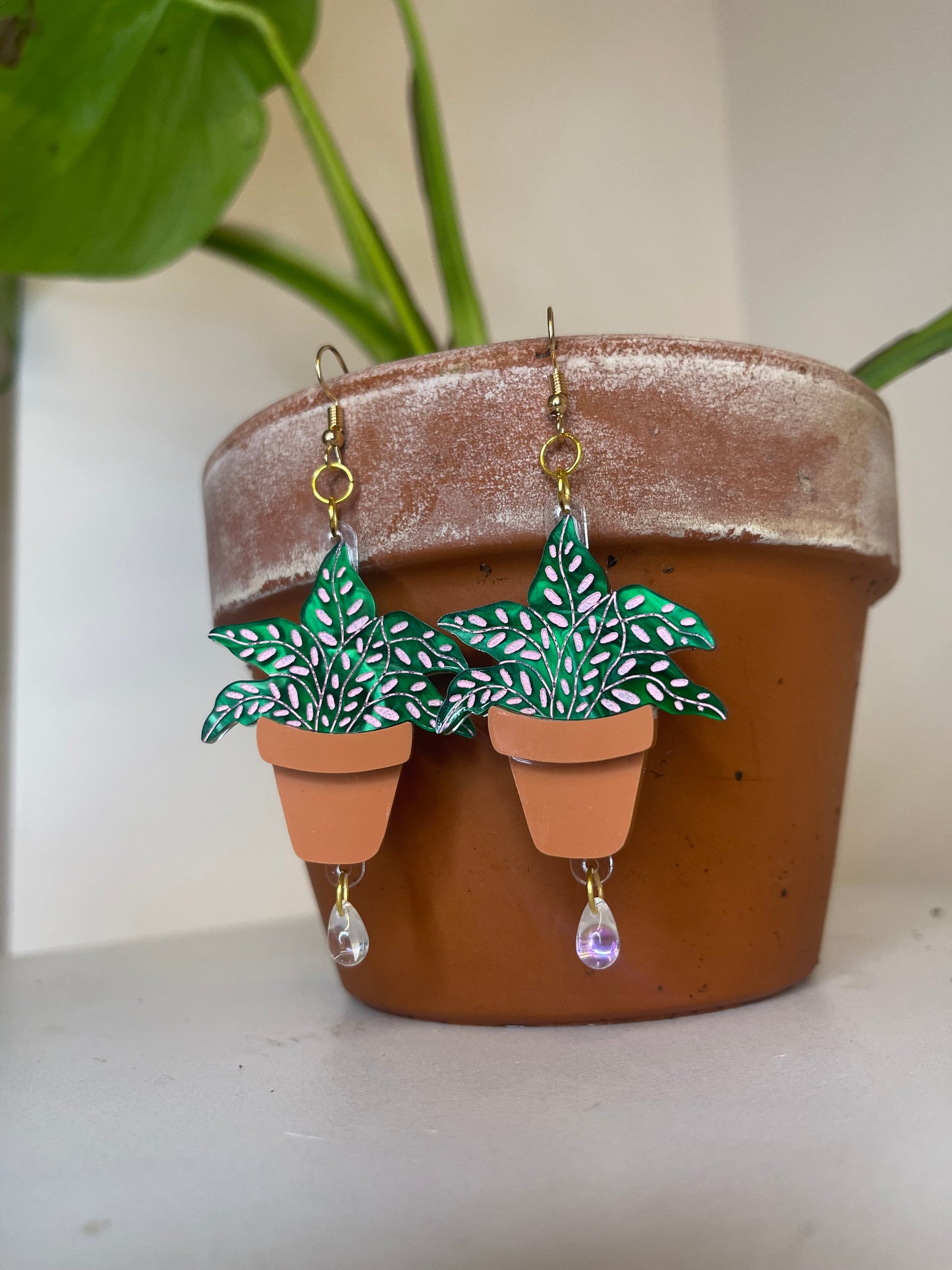 Terracotta Plant Pot Earrings